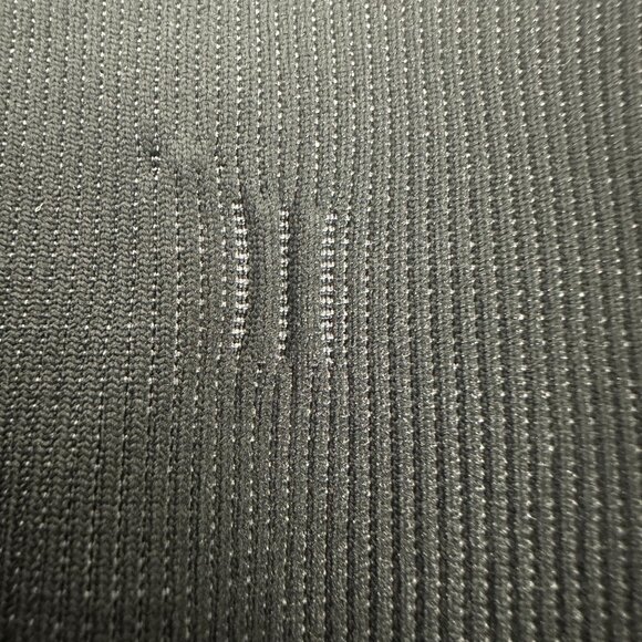 Lululemon Womens Crop Leggings Size 6 Black Geometric Pattern Stretchy - Picture 5 of 5